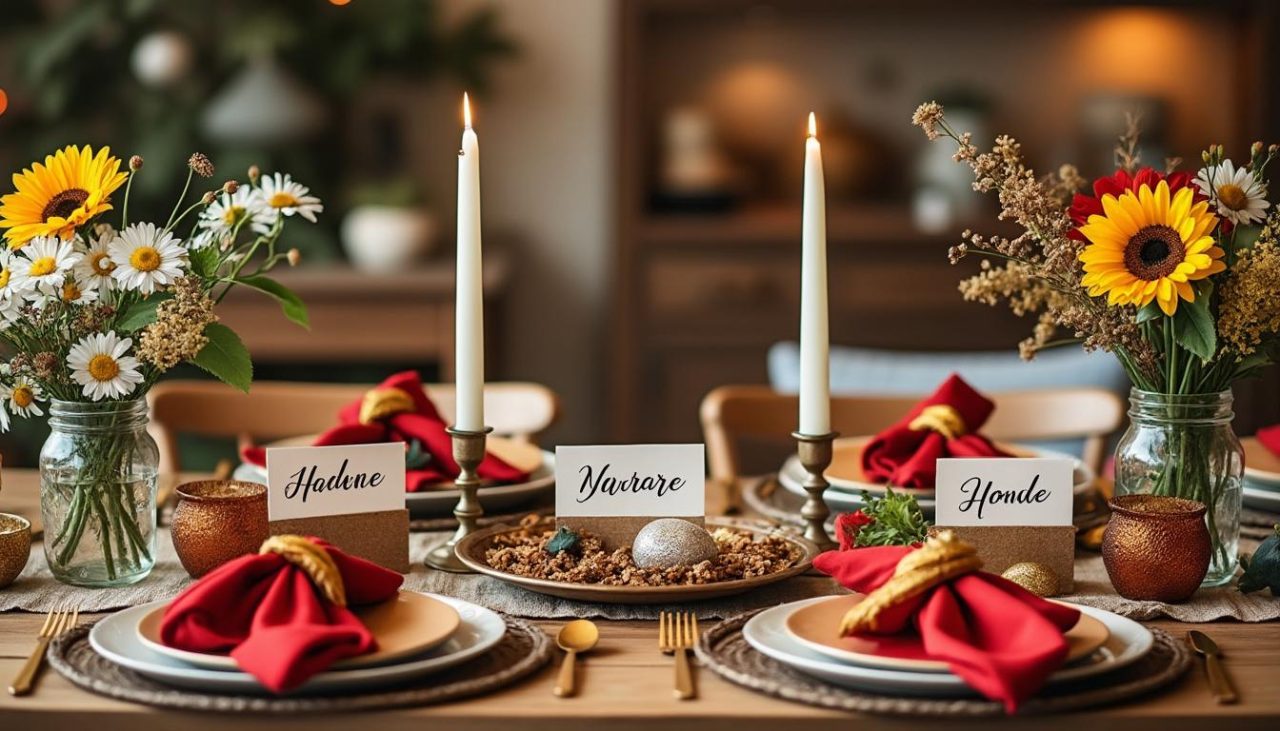 découvrez des idées créatives et économiques pour personnaliser votre table de fête sans vous ruiner. astuces faciles et décorations originales pour un événement réussi !