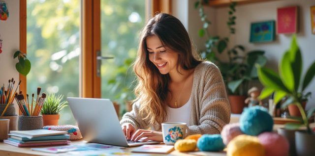 découvrez les meilleures options d'emplois à domicile pour une maman créative, alliant flexibilité et épanouissement personnel.