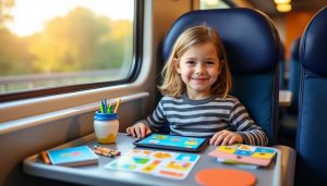 découvrez des jeux éducatifs amusants et adaptés pour occuper votre enfant pendant un trajet en train, alliant apprentissage et divertissement en déplacement.